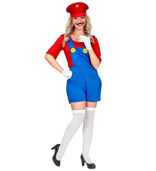 MARIO FILLE" (combinaison, casquette) image 1