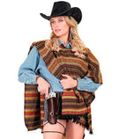 "DOUBLE HOLSTER ET CEINTURE WESTERN MARRONS AUTHENTIQUES" Simili image 2