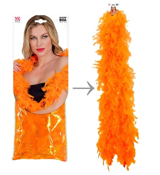 "BOA PLUMETIS ORANGE" - 1.80 m - 50 g image 1