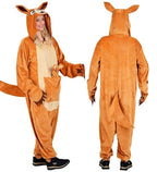 "ONESIE EN PELUCHE KANGOUROU" (combinaison avec capuche, bébé kangourou) image 1