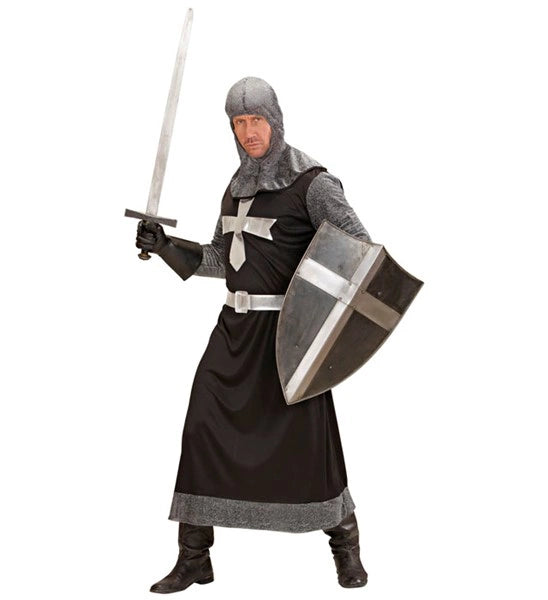 "CROISE OBSCUR" (casaque longue, ceinture, capuche) image 0