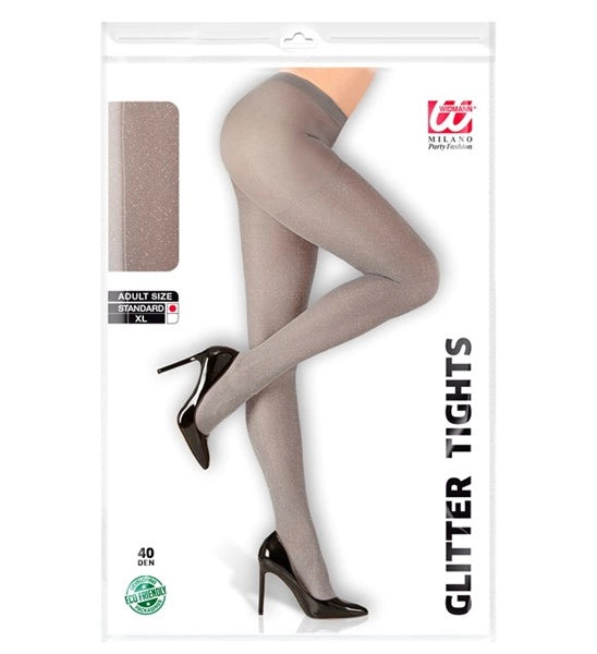 "COLLANTS SCINTILLANTS ARGENT" 40 DEN image 0