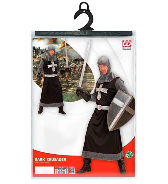"CROISE OBSCUR" (casaque longue, ceinture, capuche) image 2
