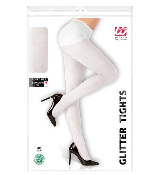 "COLLANTS SCINTILLANTS BLANCS" 40 DEN image 1