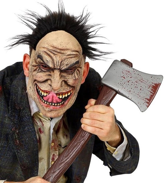 "DEMI MASQUE ETRANGER AVEC CHEVEUX" image 1