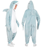 "ONESIE EN PELUCHE REQUIN" (combinaison avec capuche) image 1