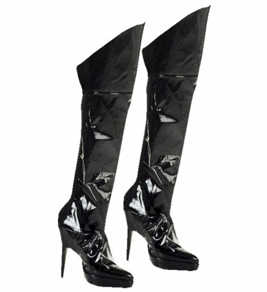 "SUR- BOTTES NOIRES" (avec stretch pour adapter à la taille) image 0