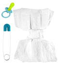 "SET BEBE BLEU" (couche, épingle de sécurité, sucette) image 0