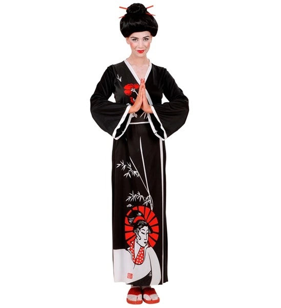 GEISHA (Kimono, ceinture, baguettes) image 0