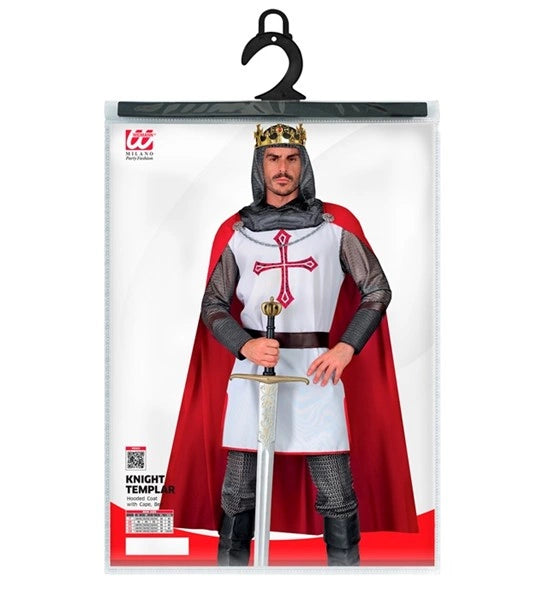 CHEVALIER TEMPLIER" (tunique avec capuche, ceinture, cape) image 2